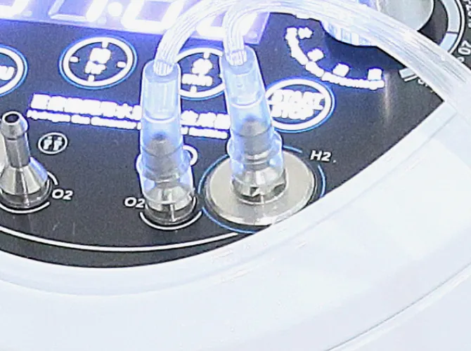 ダブルチューブ構造の様子